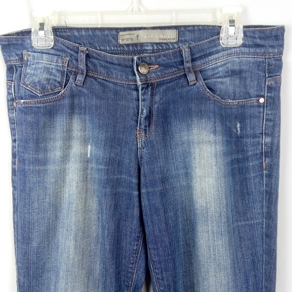 Zara Basic Jeans wear Sz 6 - Picture 2 of 7